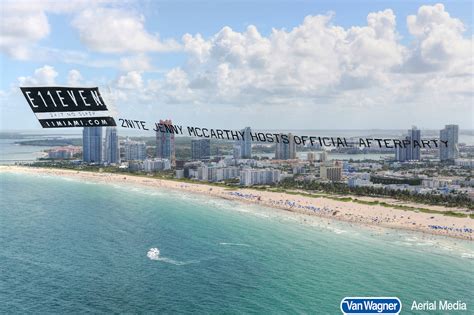 Aerial Banners Aerial Advertising In Miami Van Wagner