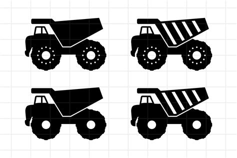 Dump Truck Svg Png Cutting File Heavy Duty Dump Truck Cut 1016422