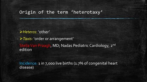 Ppt Congenital Heart Defects And Heterotaxy Syndrome Powerpoint