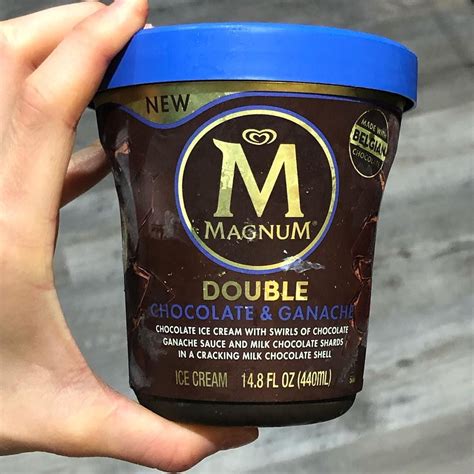 Rich chocolate shards swirled in velvety ice cream. Finally it's time for ice cream!! First time trying magnum ...
