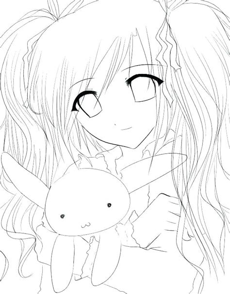 Sad Anime Coloring Pages At Free