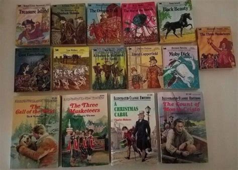 Lot Of Illustrated Classic Editions Paperback Books Ebay