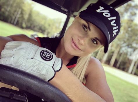 Carly Booth Golfvrouw