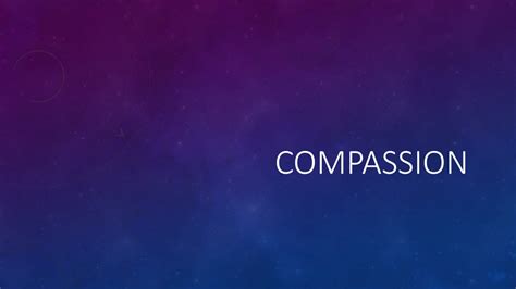 Ppt Compassion Powerpoint Presentation Free Download Id8855036
