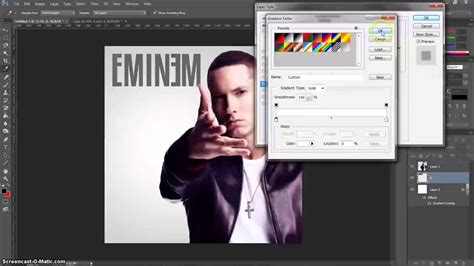 Photoshop Cs6 Tutorial How To Create A Cd Cover Album Artwork Youtube