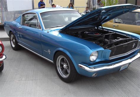 Blue 1965 Ford Mustang Fastback Photo Detail