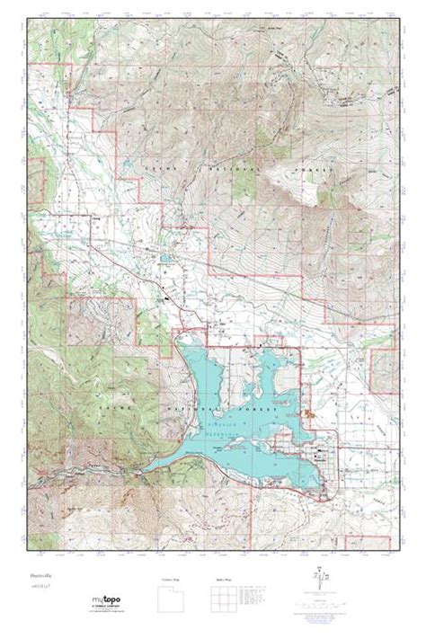 Mytopo Huntsville Utah Usgs Quad Topo Map