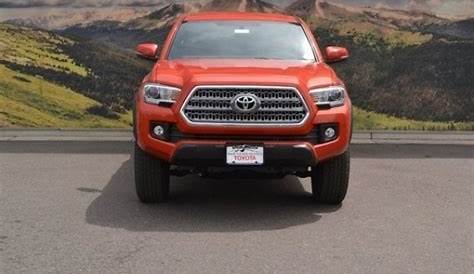 Toyota Tacoma Inferno Orange