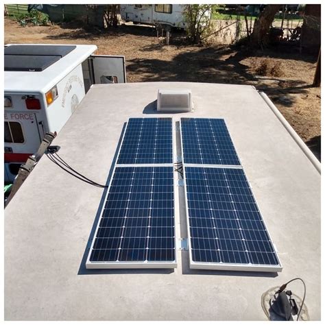 FLEXIBLE 12V 400W RV Solar Kit with Installation Included