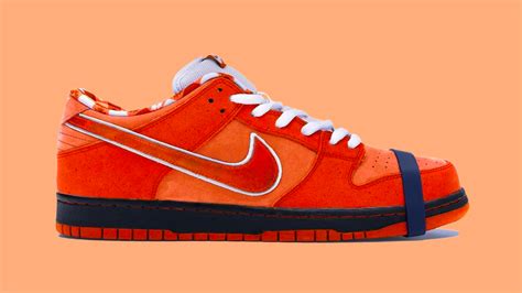 The Concepts X Nike Sb Dunk Low Orange Lobster Is One Serious Catch