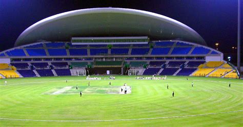 Sheikh Zayed Cricket Stadium Abu Dhabi Photos Photobundle