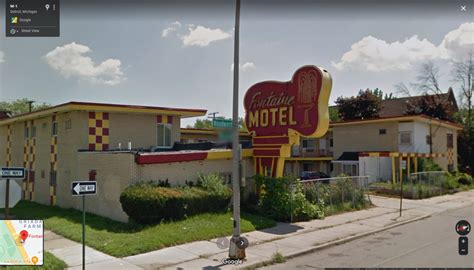 dead motels usa the fontaine motel of detroit michigan primarily
