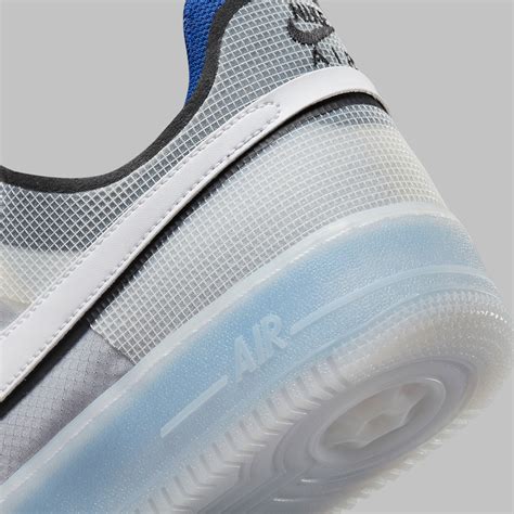 Nike Air Force 1 React White Light Photo Blue Dh7615 101