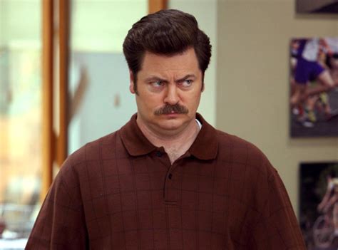Ron Swanson From Where The Characters Of Parks And Recreation Were In The Series Finale E News
