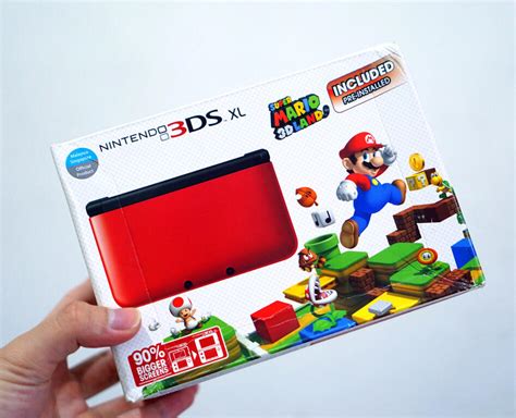 Terjual Nintendo 3ds Xl Red Bundle Super Mario 3d Land Kaskus