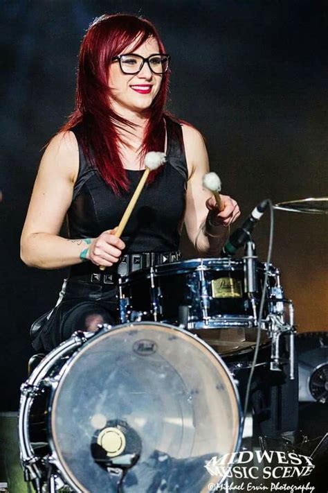 Those Nights Female Drummer Skillet Band Jen Ledger