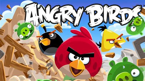 Video Game Angry Birds Hd Wallpaper