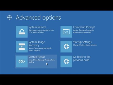 Windows 10 Resolve Startup Problems With The Advanced Boot Options