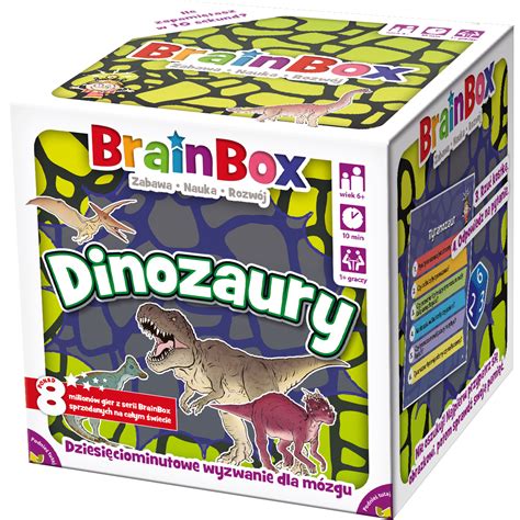 Brainbox Dinozaury 2022 Wydawnictwo Rebel