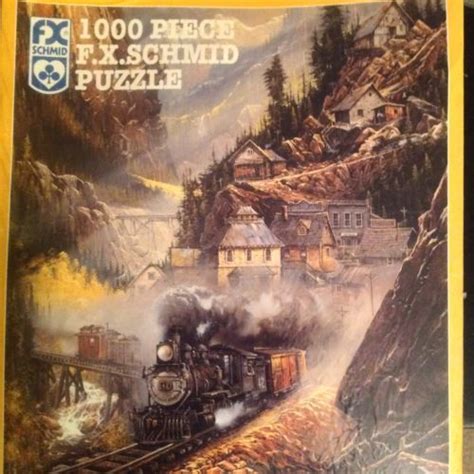 Fx Schmid 1000 Piece Jigsaw Puzzle Silver Belle Run Puzzle Jigsaw