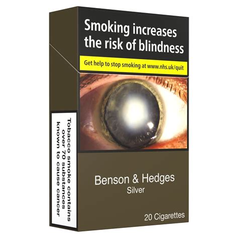 Benson And Hedges Silver 20 Cigarettes Track And Trace Compliant Best One