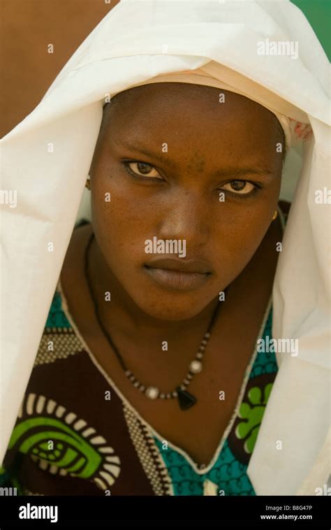 Portrait Of An African Woman Ouagadougou Burkina Faso Stock Photo Alamy