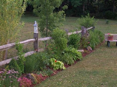 Split+rail+fence+landscaping | split railing wood rustic fence. 17 Best images about Split Rail Fence on Pinterest | The ...