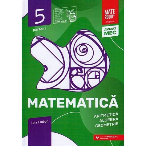 Matematica Clasa 5 Partea 1 Initiere Ion Tudor Editura Paralela