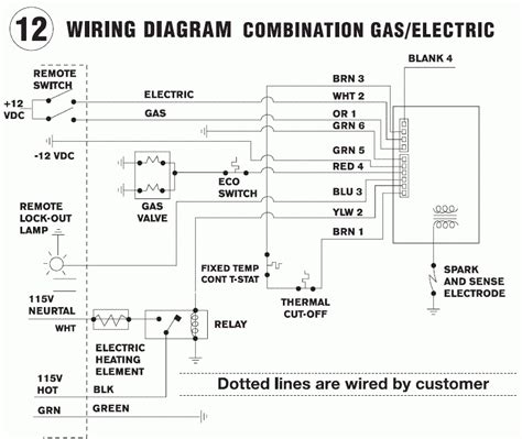 The heater has a pressure switch that turns off automatically when water pressure in the water line drops. Suburban Water Heater Sw10de Wiring Diagram