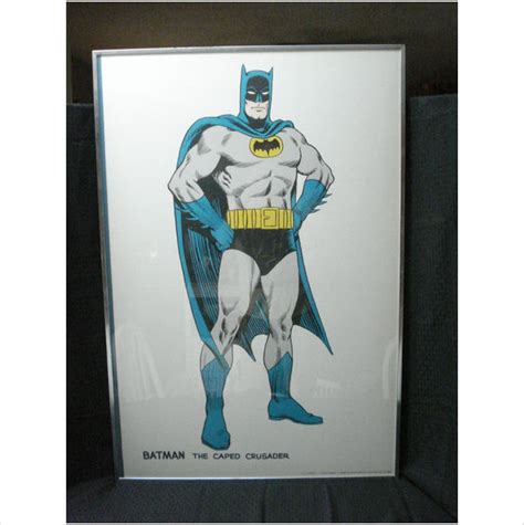 Batman The Caped Crusader Poster G F Posters 1966 Framed 27 X