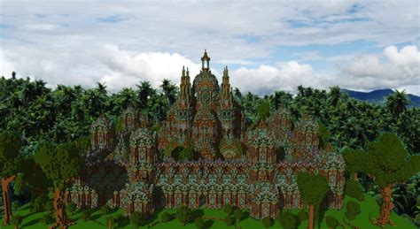 Jungle Palace Minecraft Project
