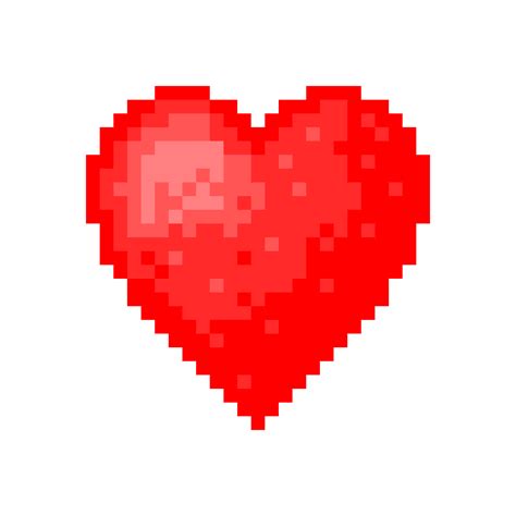 6 Pixel Heart Pixel Art Heart Png Clipart Clipart Png Clipart Png