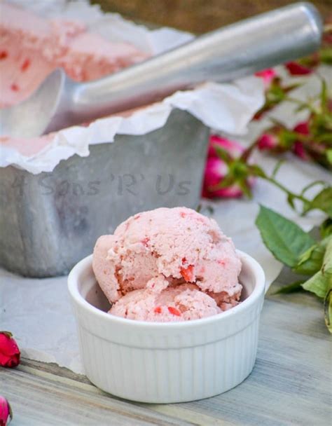Strawberry Rose Ice Cream 4 Sons R Us