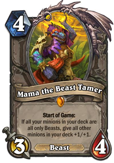 Here's mine (maybe went overboard with the 8 heath, 7 might be better): Hearthstone Card Generator | HearthCards | Cards ...