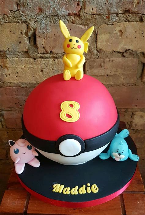 Pokemon Ball Cake Bolos De Aniversário Bolos Infantis Bolo