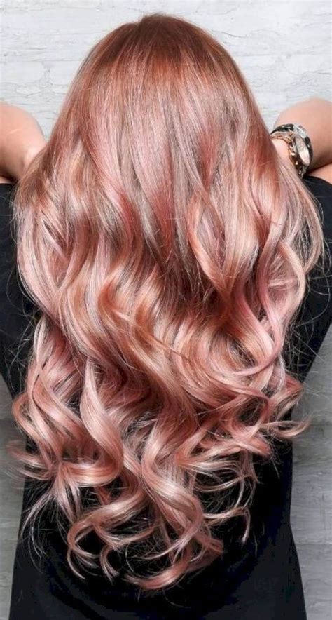 Rose Gold Hair Color Dye Warehouse Of Ideas