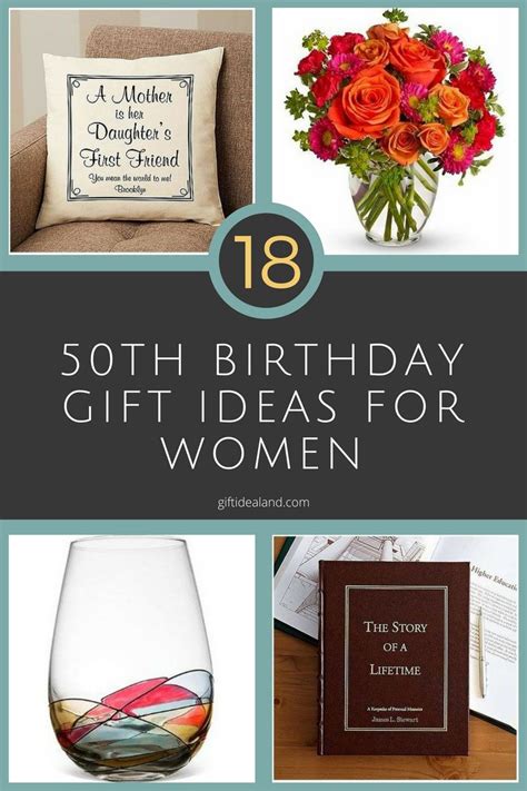 Best Birthday Presents For Ladies 50th Birthday 50th Birthday T