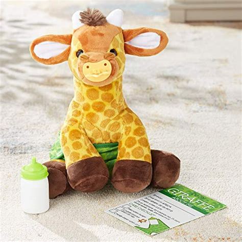 Melissa And Doug 11 Inch Baby Giraffe Plush Stuffed Animal