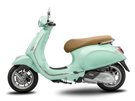 Piaggio releases Vespa Primavera in mint green as it gears up for summer