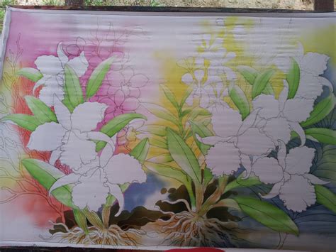 Lukisan corak batik flora dan fauna batik indonesia. BATIK ABAH: LUKISAN BATIK..........CUBALAH.