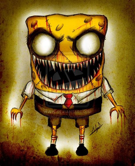 Zombie Spongebob By Eilyn Chan On Deviantart Zombies In 2019 Zombie