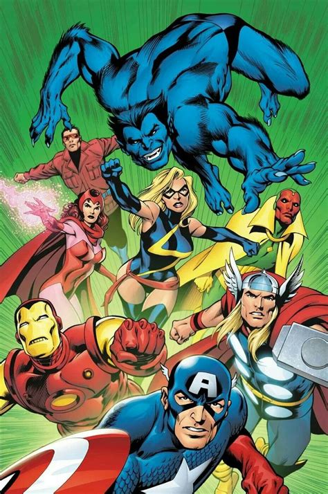 Alan Davis Avengers Comics Marvel Comics Art Marvel Comics