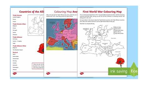 The First World War Worksheets - Resource (teacher made)