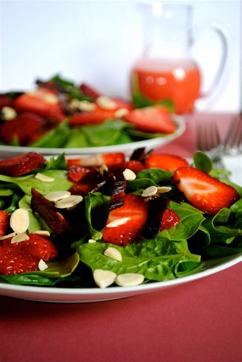 A delicious family recipe that serves up wel. Strawberry Spinach Salad | Fat Girl Trapped in a Skinny Body