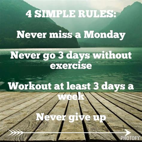 Never Miss A Monday Workout Motivation Park Art