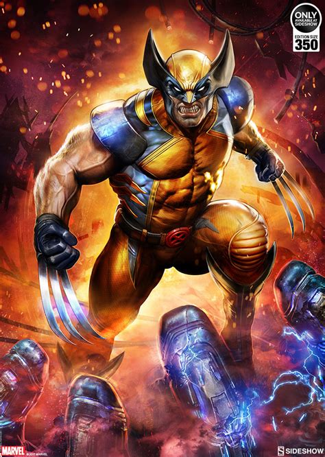 Marvel Wolverine Art Print By Sideshow Collectibles