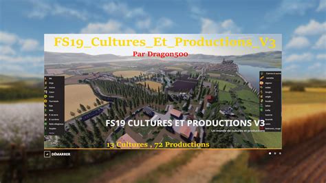 Cultures Et Productions V30 Fs 19 Farming Simulator