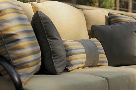 Cushions with a base and a back to fit a wide range of outdoor patio chairs. How to Clean Outdoor Cushions - Summer Classics