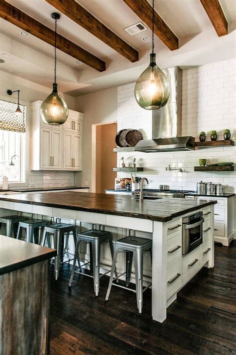 Black is a dramatic color for any room, but when used in the kitchen—on the walls, on the counters, on the cabinets—it can lend a strong industrial look to the space. 20 Inspirational Industrial Kitchen Design And Ideas ...