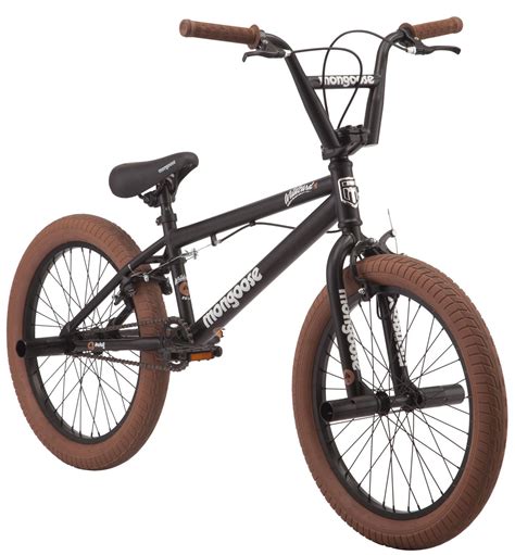 Mongoose Wildcard Bmx Freestyle Bike 20 Wheels Black Walmart Canada